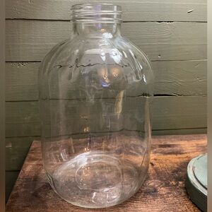 Vintage Gallon Glass Jar | Rustic Farmhouse Kitchen Decor